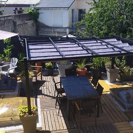 Maison De A St Nazaire, Pres Du Front De Mer, Climatisee, 3 Avec Sdb Privatives, Wifi - Fr-1-306-1203 סן נזאר