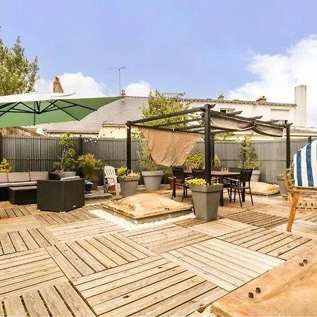 Maison De A St Nazaire, Pres Du Front De Mer, Climatisee, 3 Avec Sdb Privatives, Wifi - Fr-1-306-1203 *