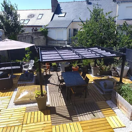 Maison De A St Nazaire, Pres Du Front De Mer, Climatisee, 3 Avec Sdb Privatives, Wifi - Fr-1-306-1203 Σαιν-Ναζαίρ