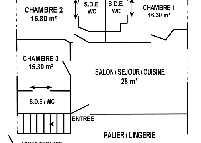 Maison De à St Nazaire, Près Du Front De Mer, Climatisée, 3 Avec Sdb Privatives, Wifi - Fr-1-306-1203 Saint-Nazaire (Loire-Atlantique)